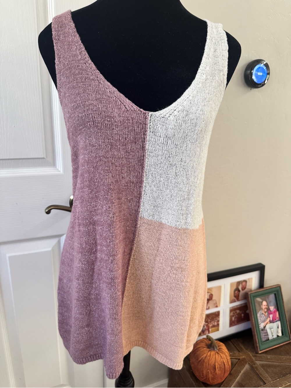 Color Block Tank top